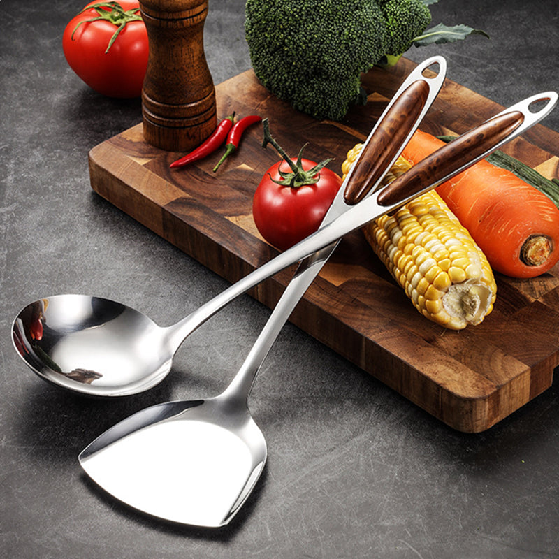 Ensemble d’Ustensiles de Cuisine en Acier Inoxydable – Élégance, Durabilité et Performance au Quotidien