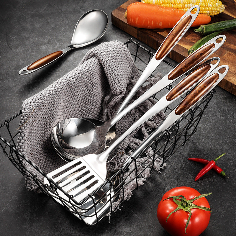 Ensemble d’Ustensiles de Cuisine en Acier Inoxydable – Élégance, Durabilité et Performance au Quotidien