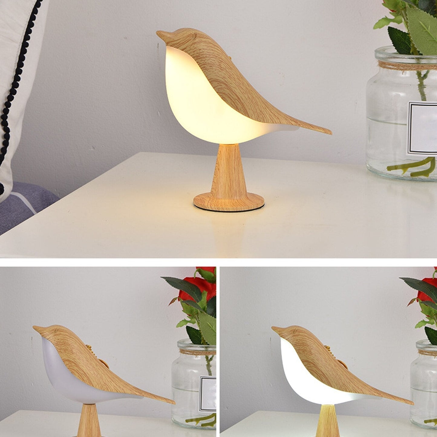 Lampe Oiseau Décorative – Design Moderne et Élégant