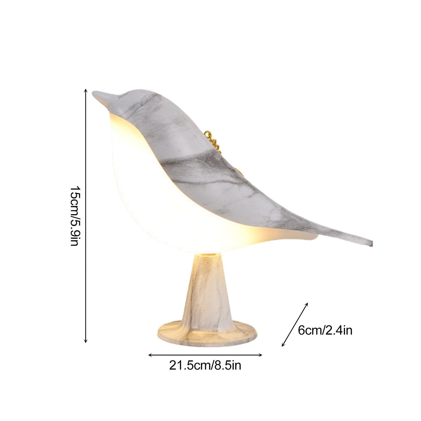 Lampe Oiseau Décorative – Design Moderne et Élégant