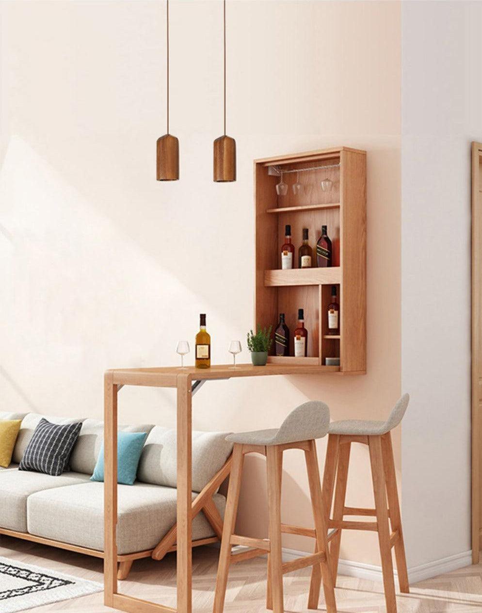 Suspension Minimaliste en Bois Massif – Élégance Naturelle pour Tous les Espaces