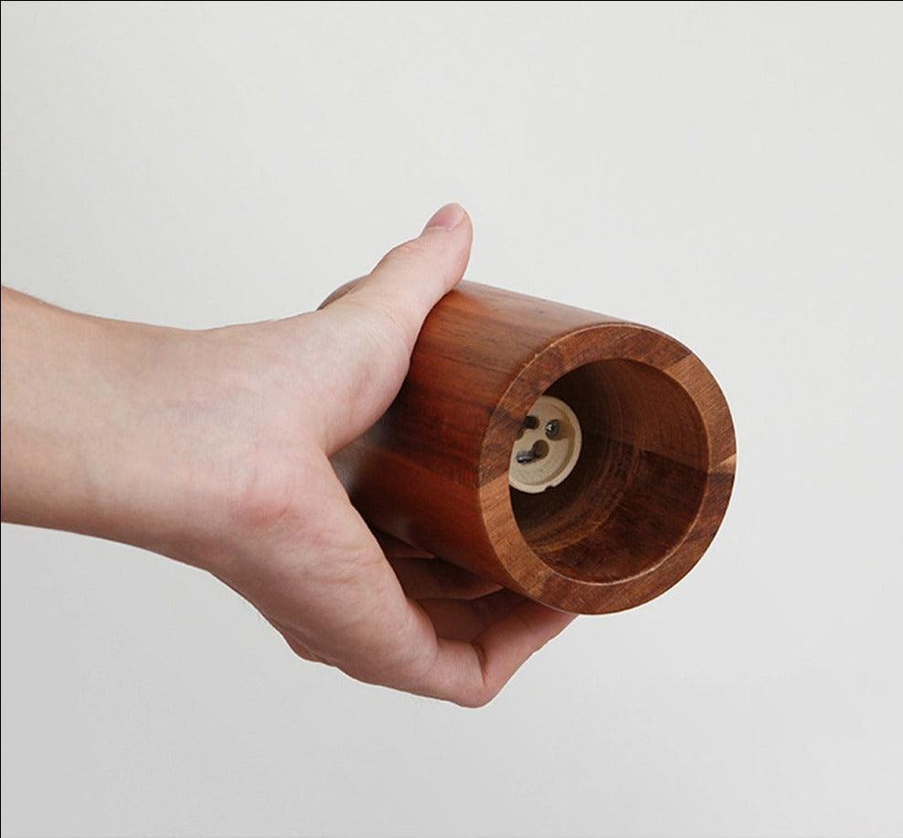Suspension Minimaliste en Bois Massif – Élégance Naturelle pour Tous les Espaces