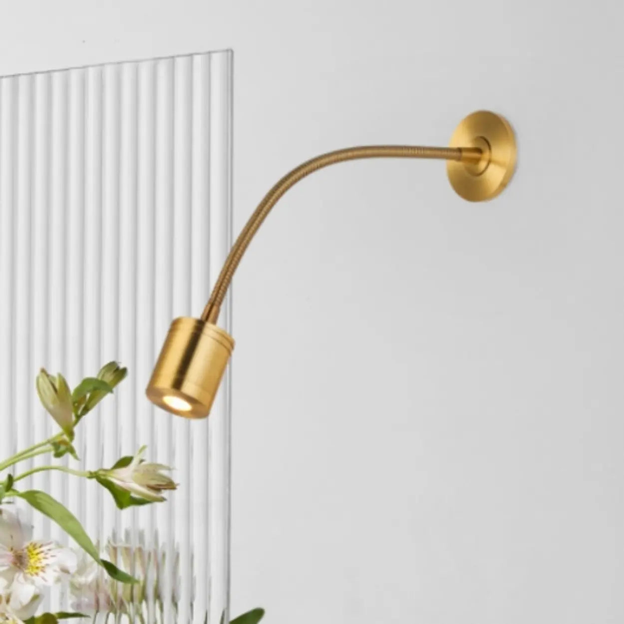 Applique Murale Flexible LED Or Moderne