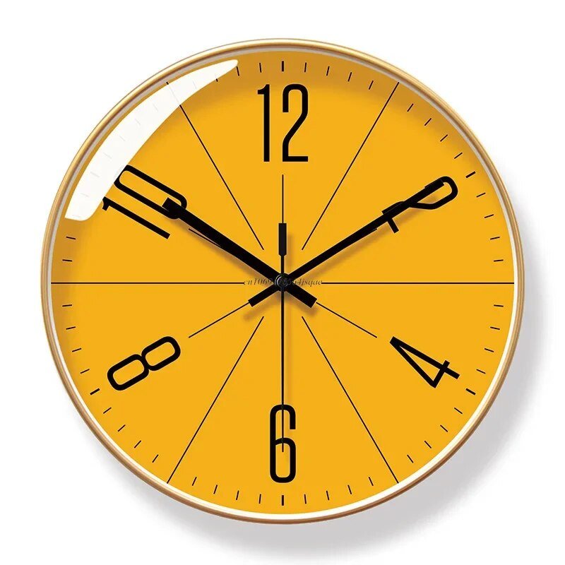 Horloge Murale | Style Nordique Moderne - Élégante et Intemporelle