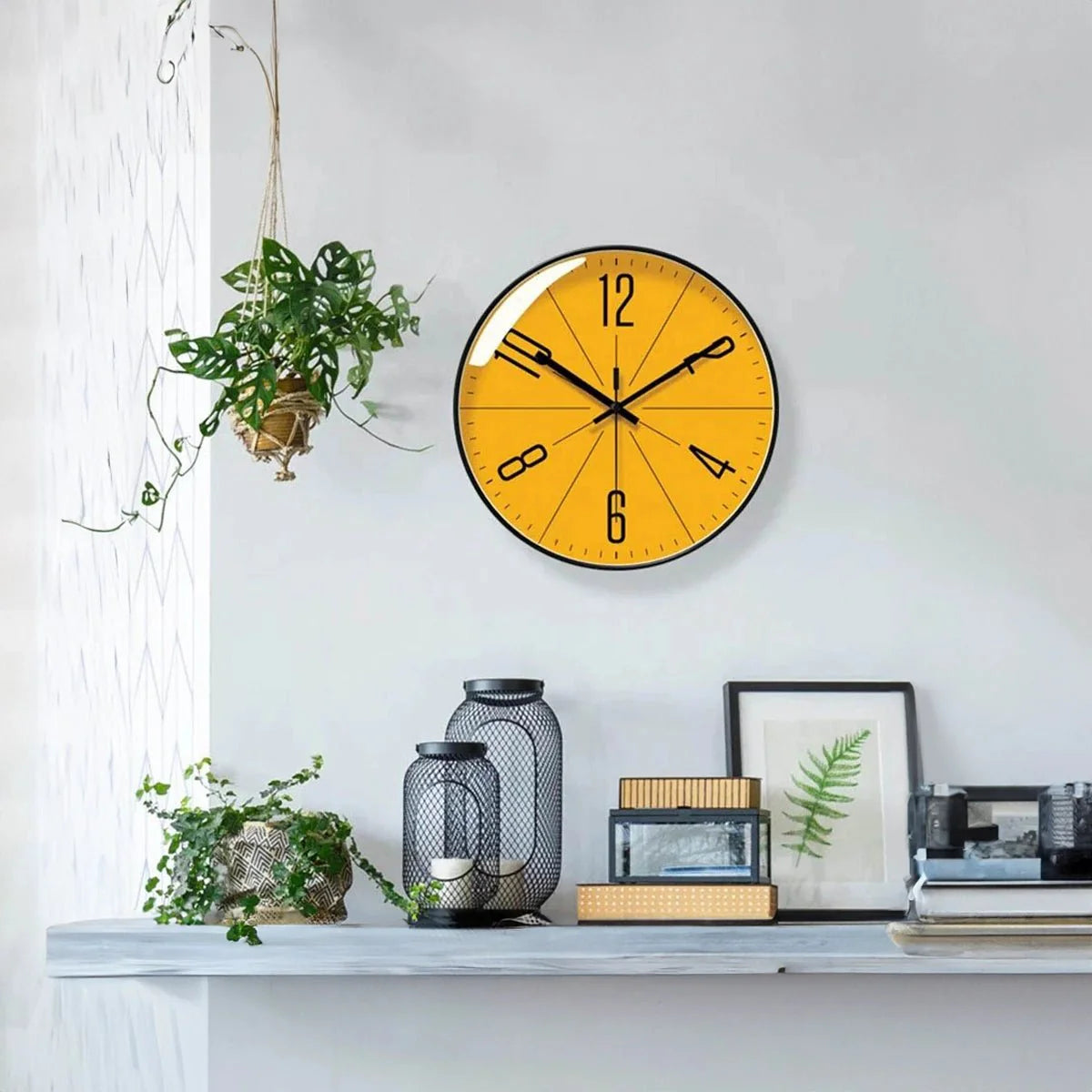 Horloge Murale | Style Nordique Moderne - Élégante et Intemporelle
