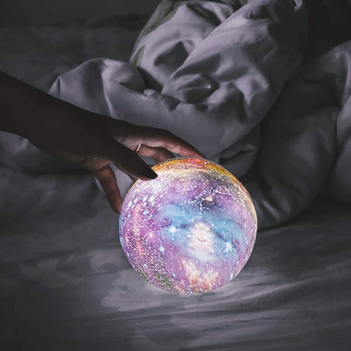 Galaxy Moon Lamp | Lampe Lune Galaxie