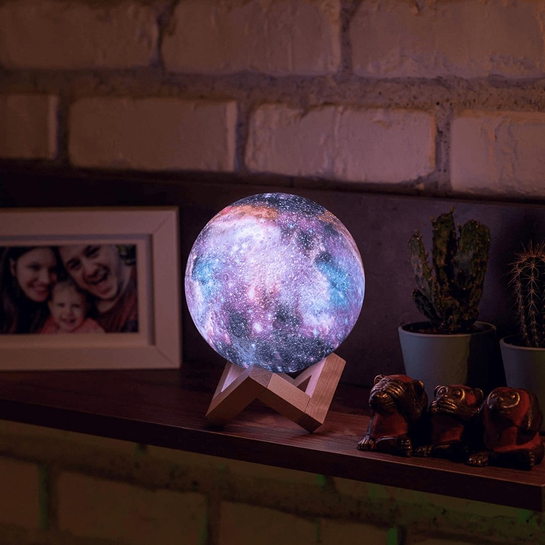 Galaxy Moon Lamp | Lampe Lune Galaxie
