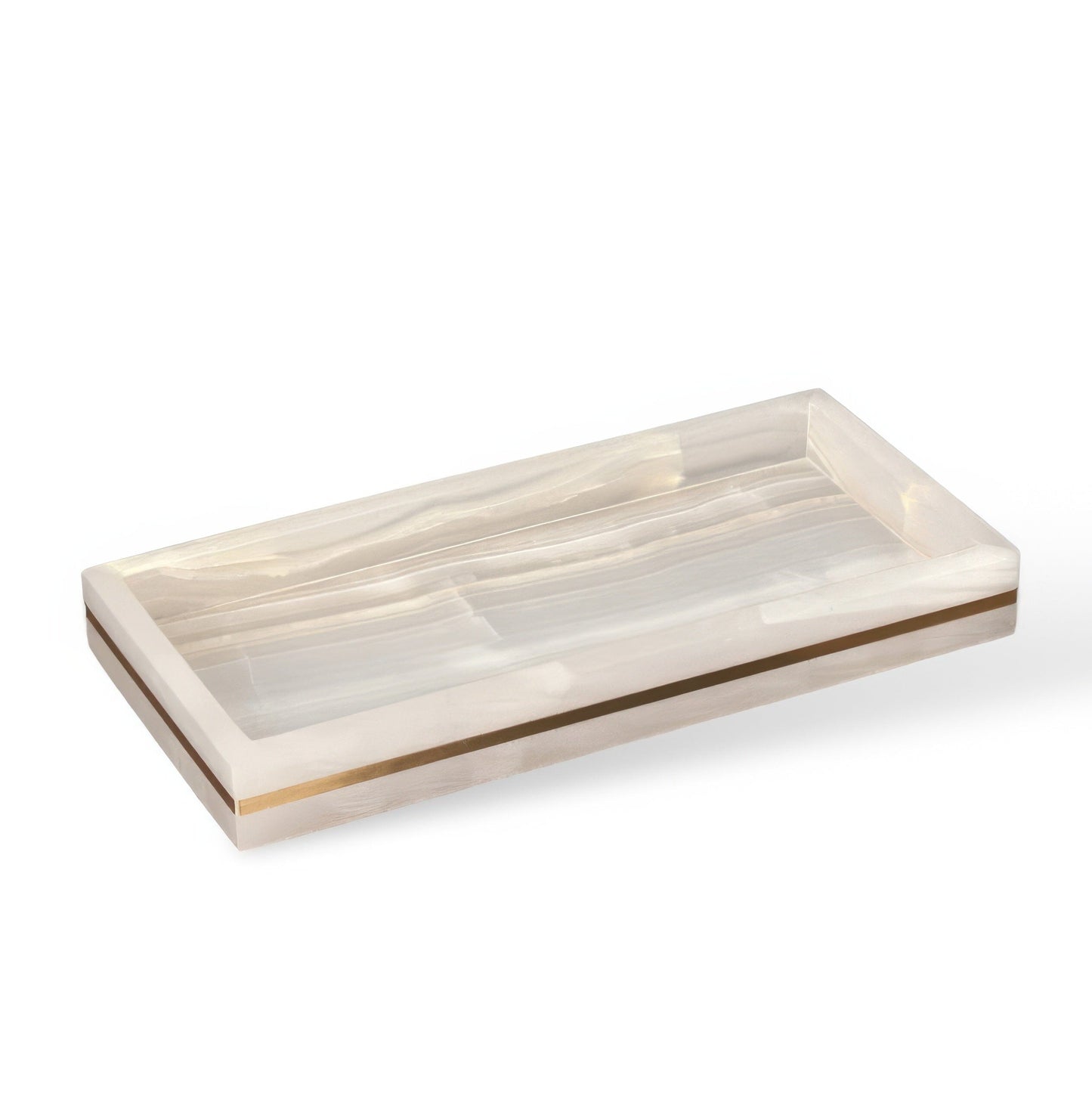 Collection d’Accessoires de Salle de Bain en Marbre Blanc Naturel – Élégance et Fonction au Quotidien