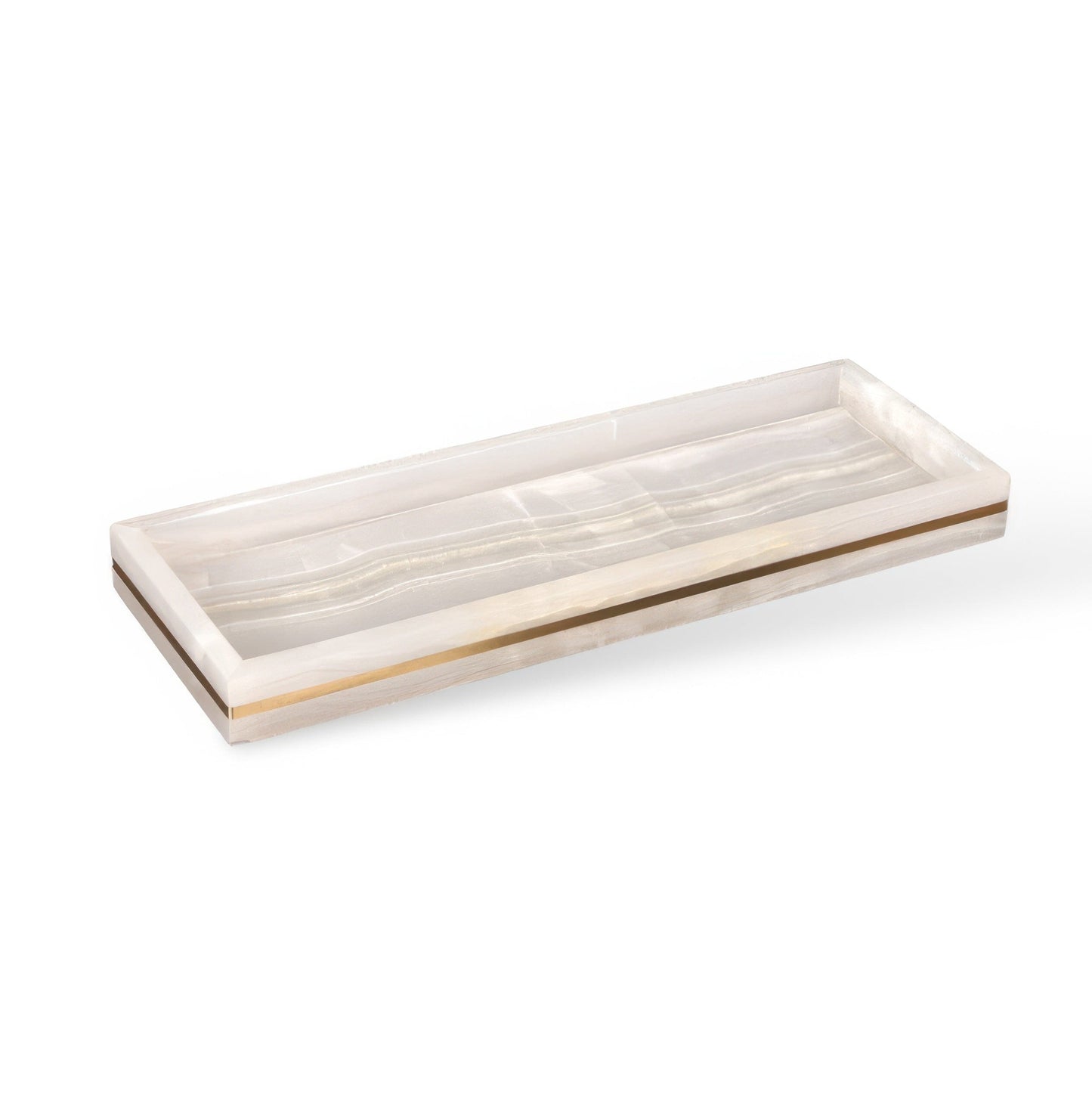 Collection d’Accessoires de Salle de Bain en Marbre Blanc Naturel – Élégance et Fonction au Quotidien