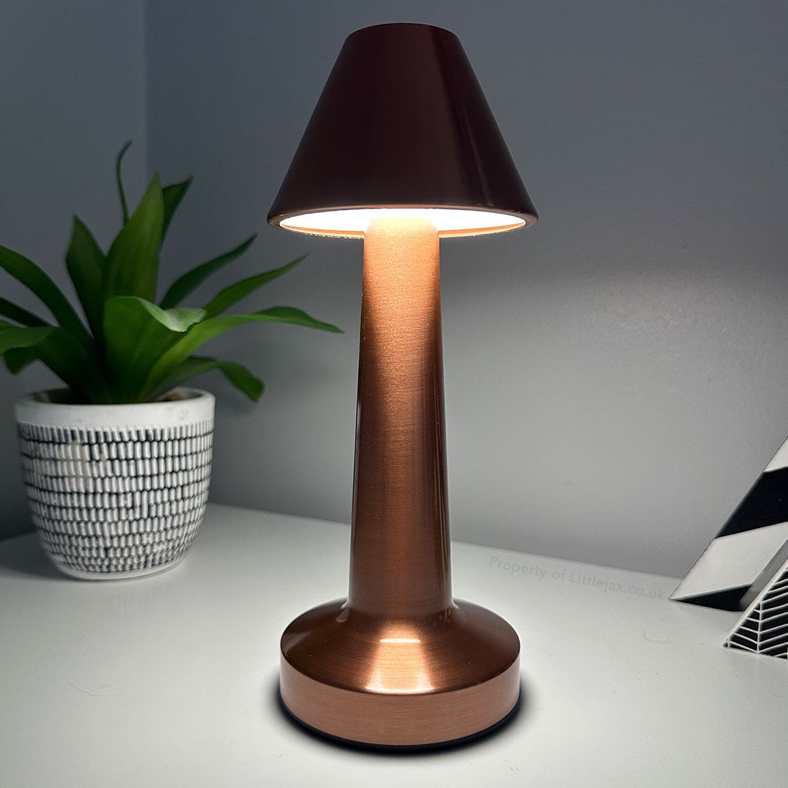 Lampe à poser moderne sans fil Ambient Oblique - Lampe de Table Moderne Sans Fil