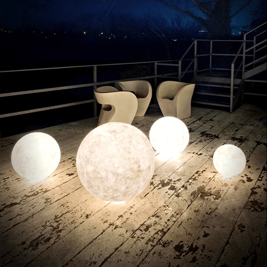 Moon Lamp | Lampe Lune Blanche – Éclairage Lunaire Apaisant pour Votre Intérieur