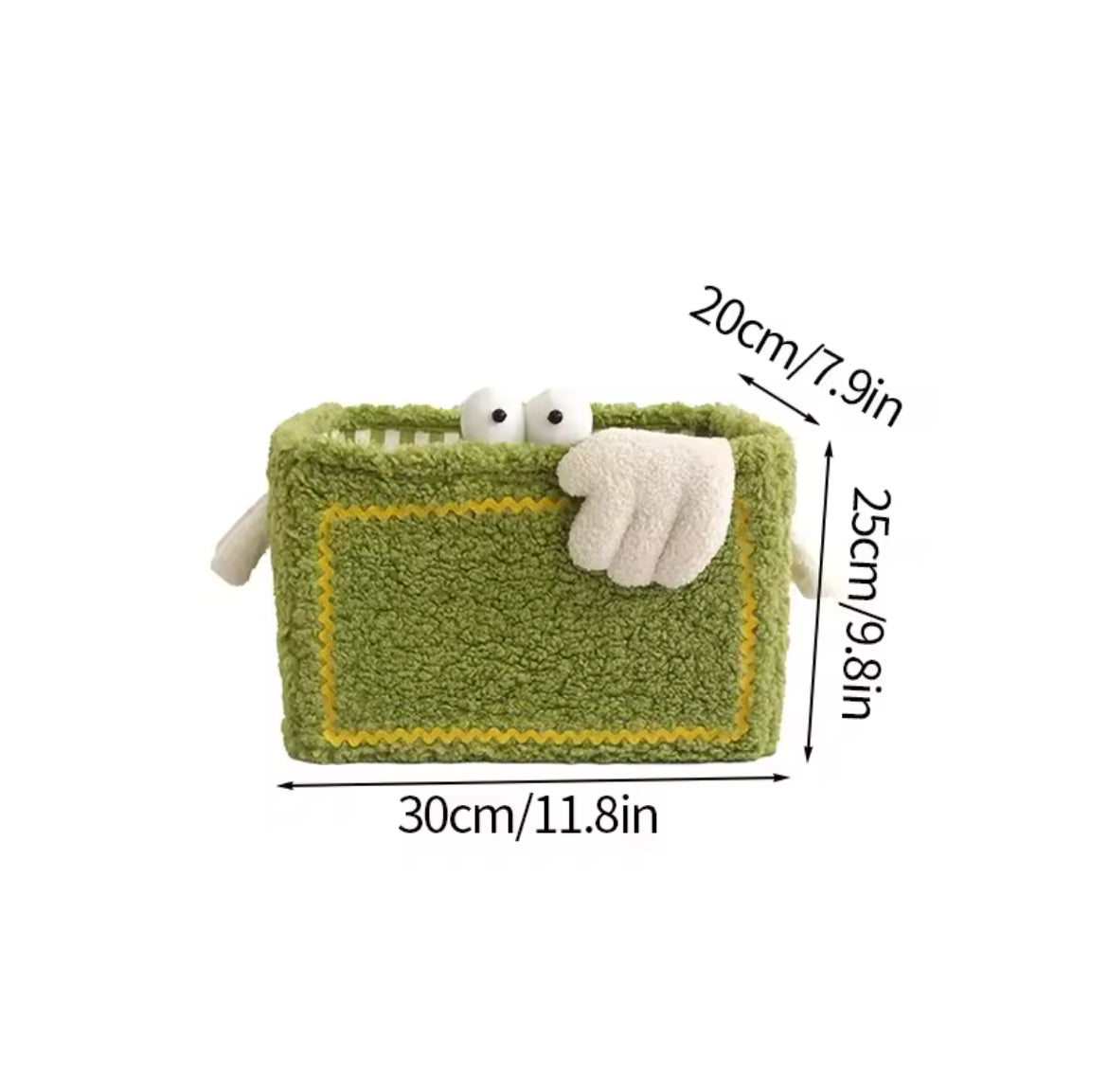 Panier de Rangement Pliable en Tissu Motif Cartoon
