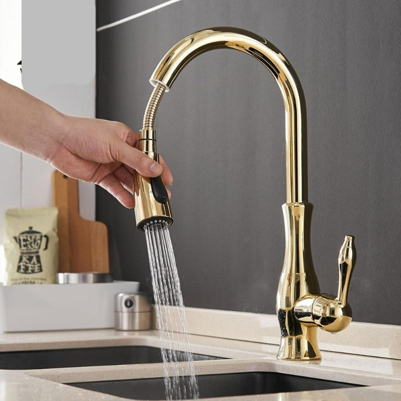 Anton – Mitigeur de Cuisine Rétractable Élégant et Moderne