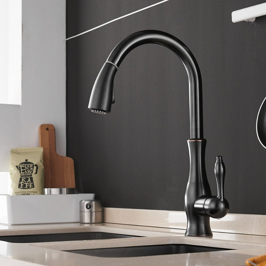 Anton – Mitigeur de Cuisine Rétractable Élégant et Moderne