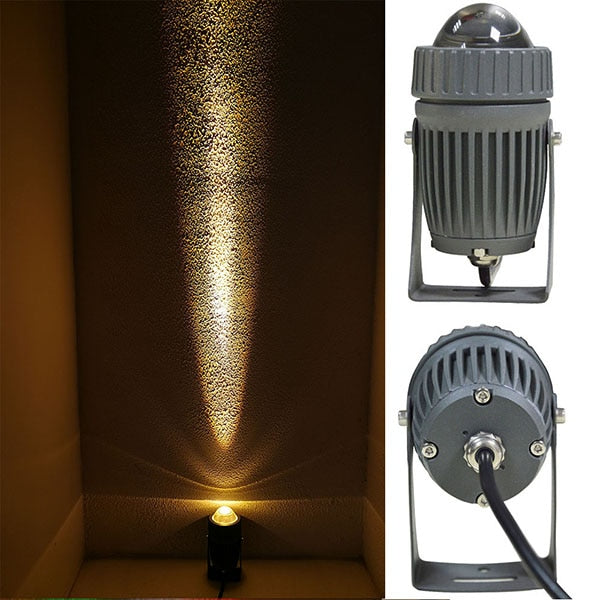 Projecteur LED Extérieur 10W, IP65, Pivotant 360°, Uni-Flux