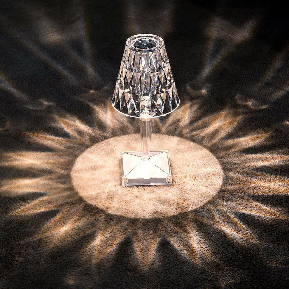 Lampe Cristal Scintillante | Éclairage Élégant et Raffiné