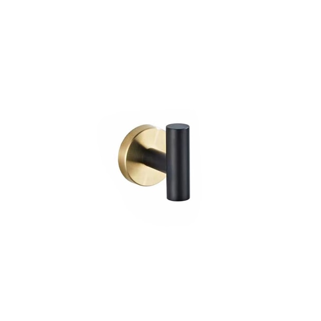 Accessoires Salle de Bain Inox – Noir & Or Brossé
