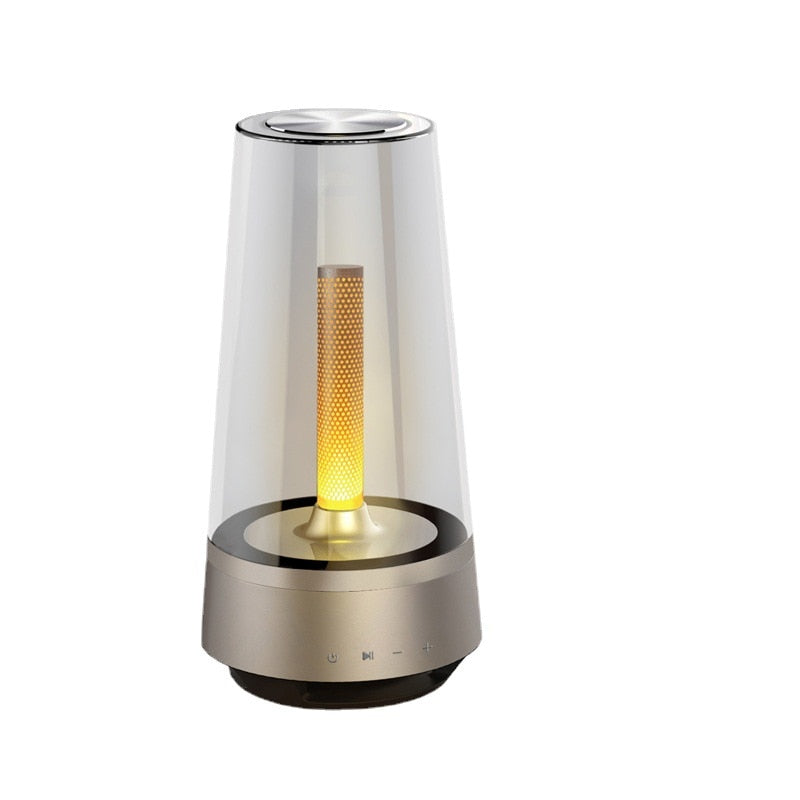 Lampe Haut-Parleur LED Portable Ambiance & Bluetooth