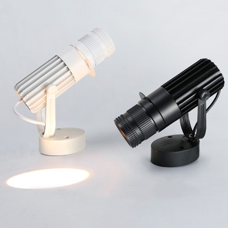 Spot LED COB Orientable Plafond 15W 20W Surface Noir Blanc