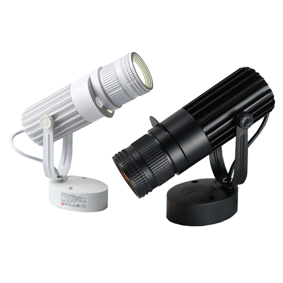Spot LED COB Orientable Plafond 15W 20W Surface Noir Blanc
