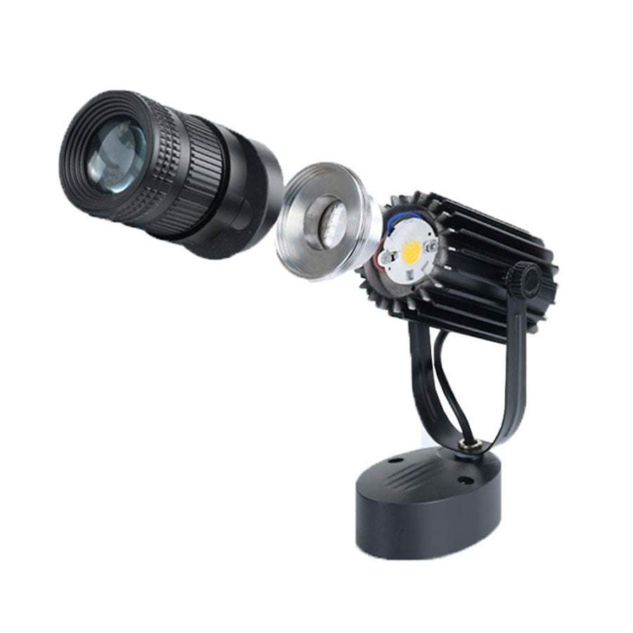 Spot LED COB Orientable Plafond 15W 20W Surface Noir Blanc