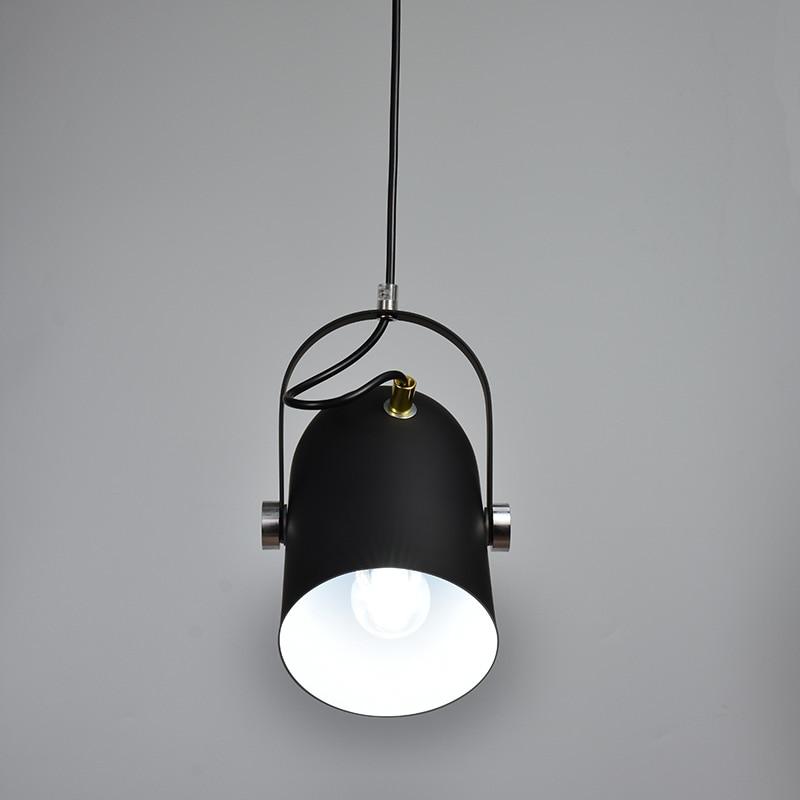 Suspension Nordique, Abat-Jour Incliné, Aluminium, Cordon 47cm
