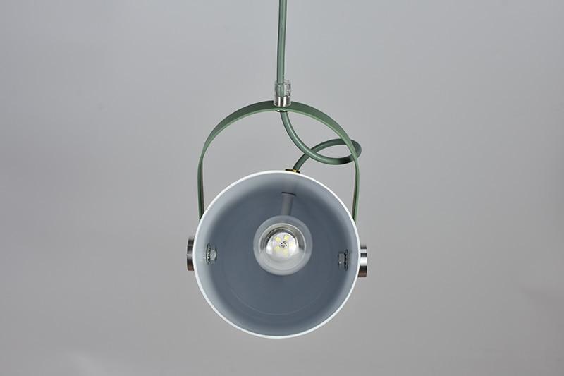 Suspension Nordique, Abat-Jour Incliné, Aluminium, Cordon 47cm