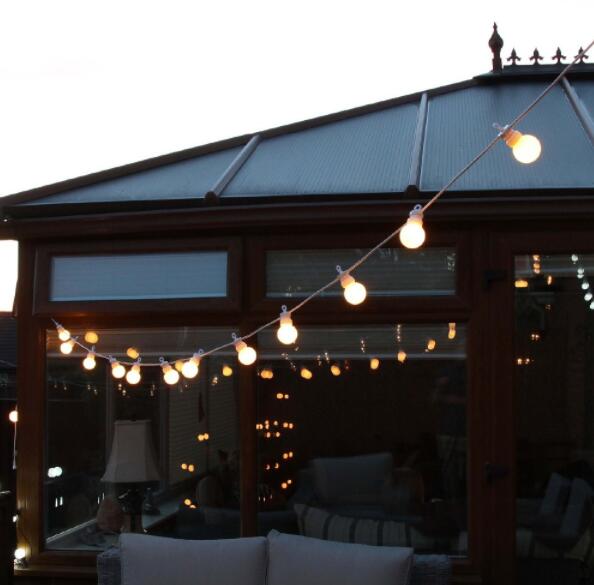 Guirlande Lumineuse Blanche Étanche, LED, Connectable