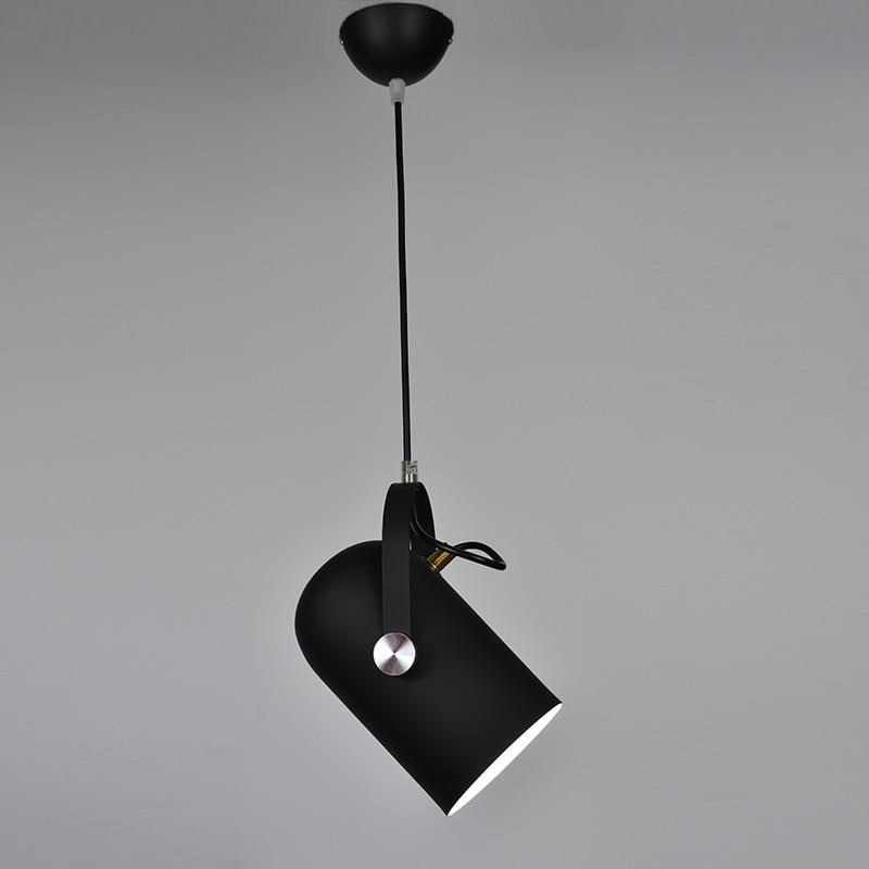 Suspension Nordique, Abat-Jour Incliné, Aluminium, Cordon 47cm