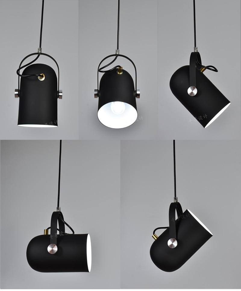 Suspension Nordique, Abat-Jour Incliné, Aluminium, Cordon 47cm