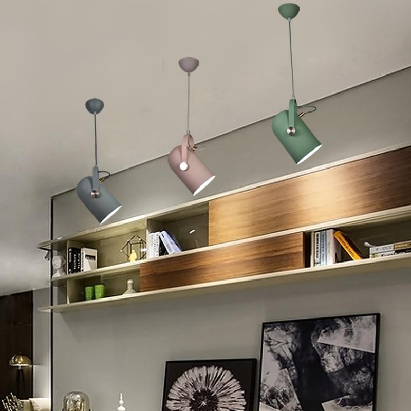 Suspension Nordique, Abat-Jour Incliné, Aluminium, Cordon 47cm