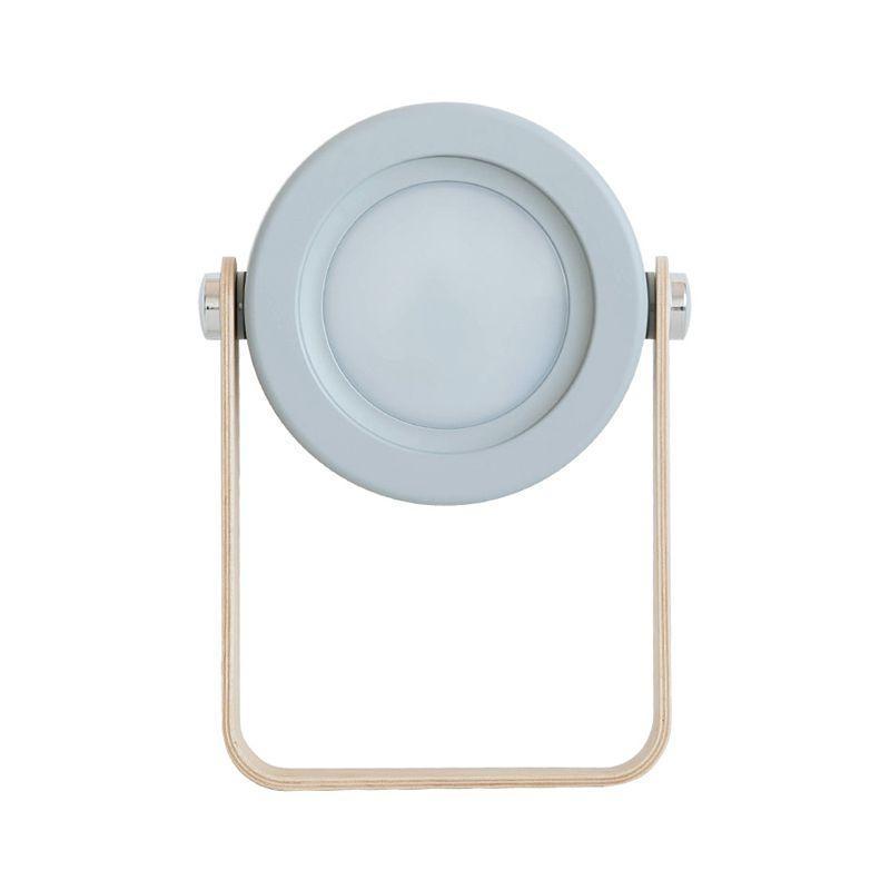 Lanternes Portables Pliables, ABS, Recharge USB, Blanc