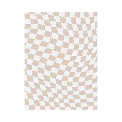 Tapis Damier Rétro Coloré – 7 Styles Antidérapants pour Salon ou Chambre
