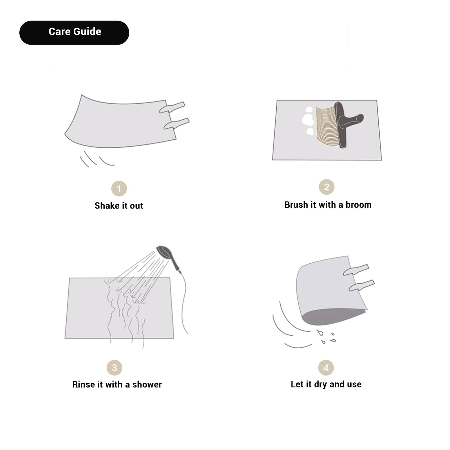 Tapis Fait Main Empreinte Ludique – Une Touche d’Humour et de Style pour Votre Intérieur