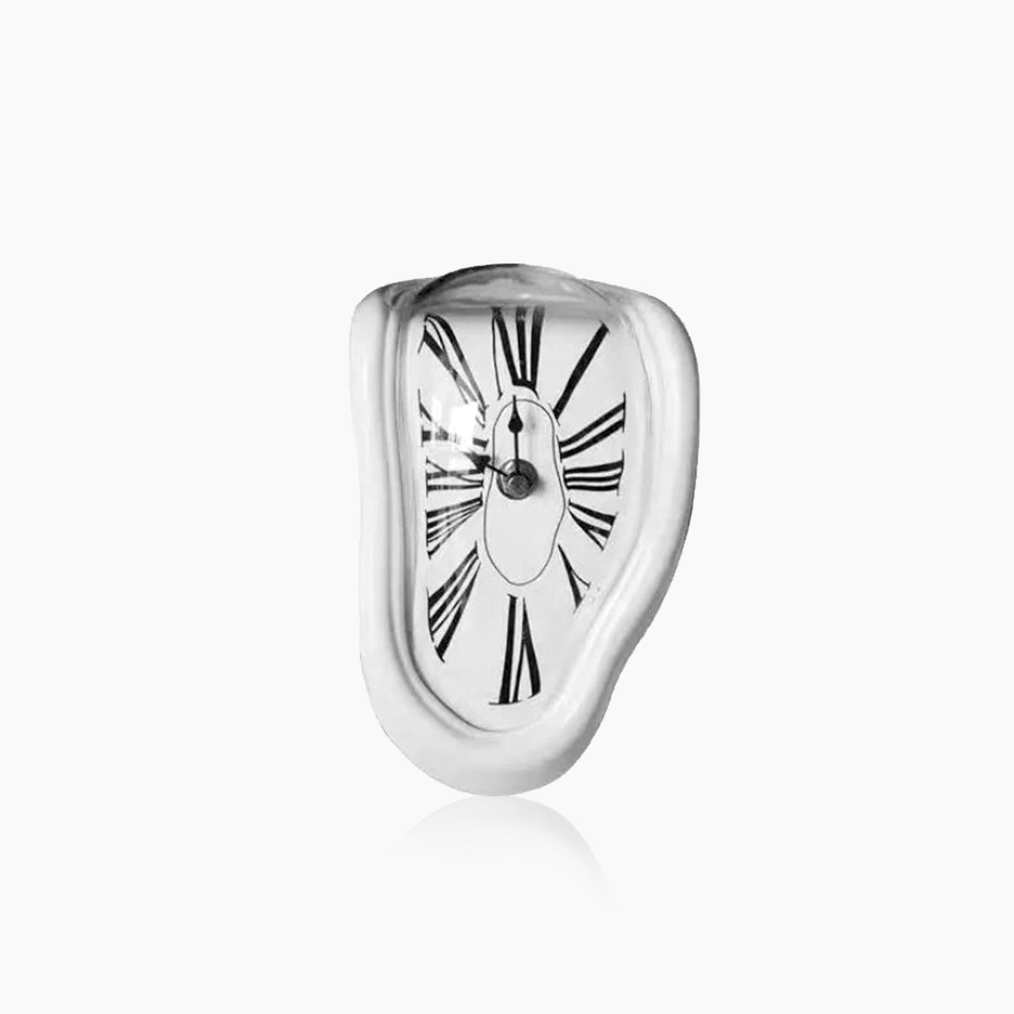 Horloge Design Silencieuse Effet Fondant pour Intérieur Moderne