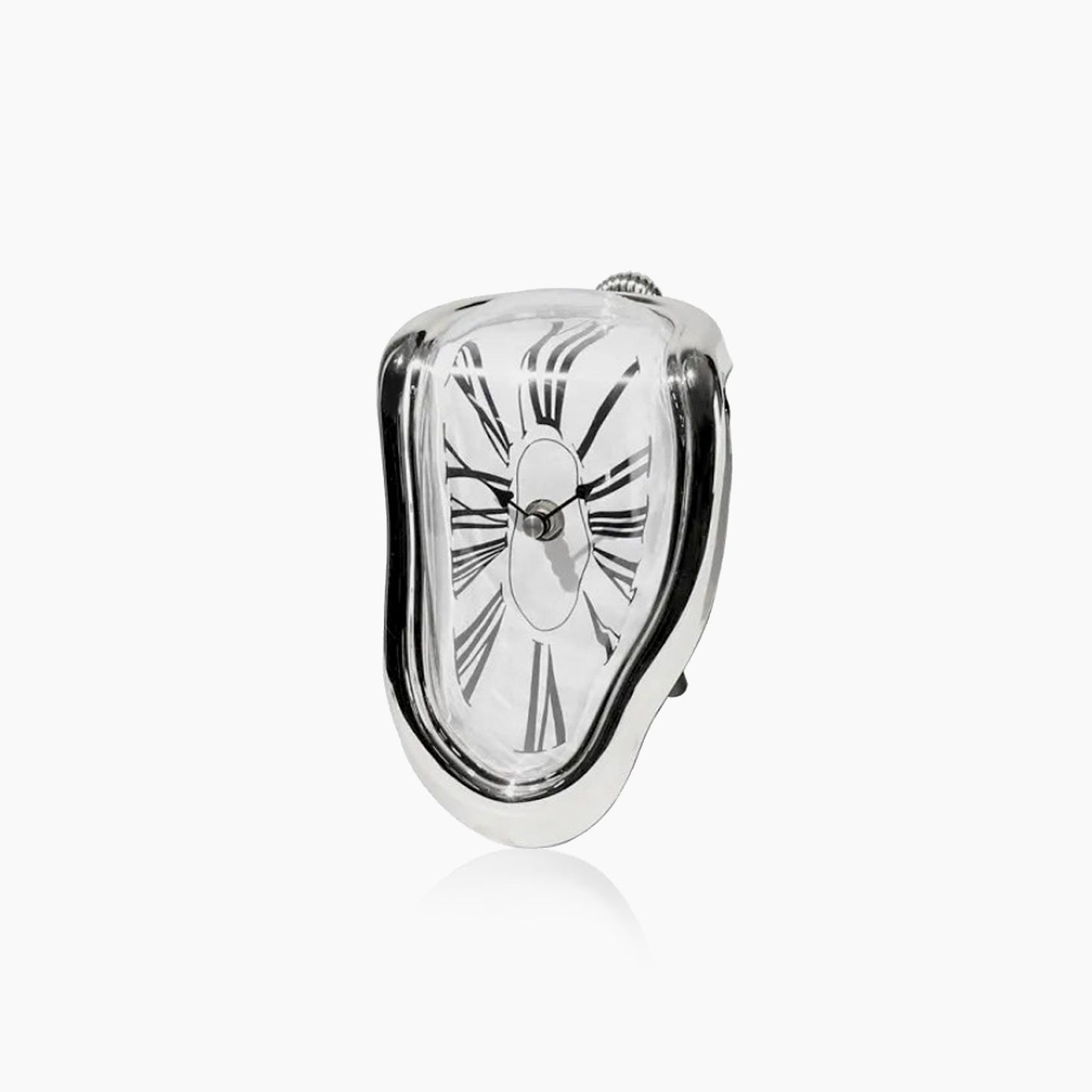 Horloge Design Silencieuse Effet Fondant pour Intérieur Moderne