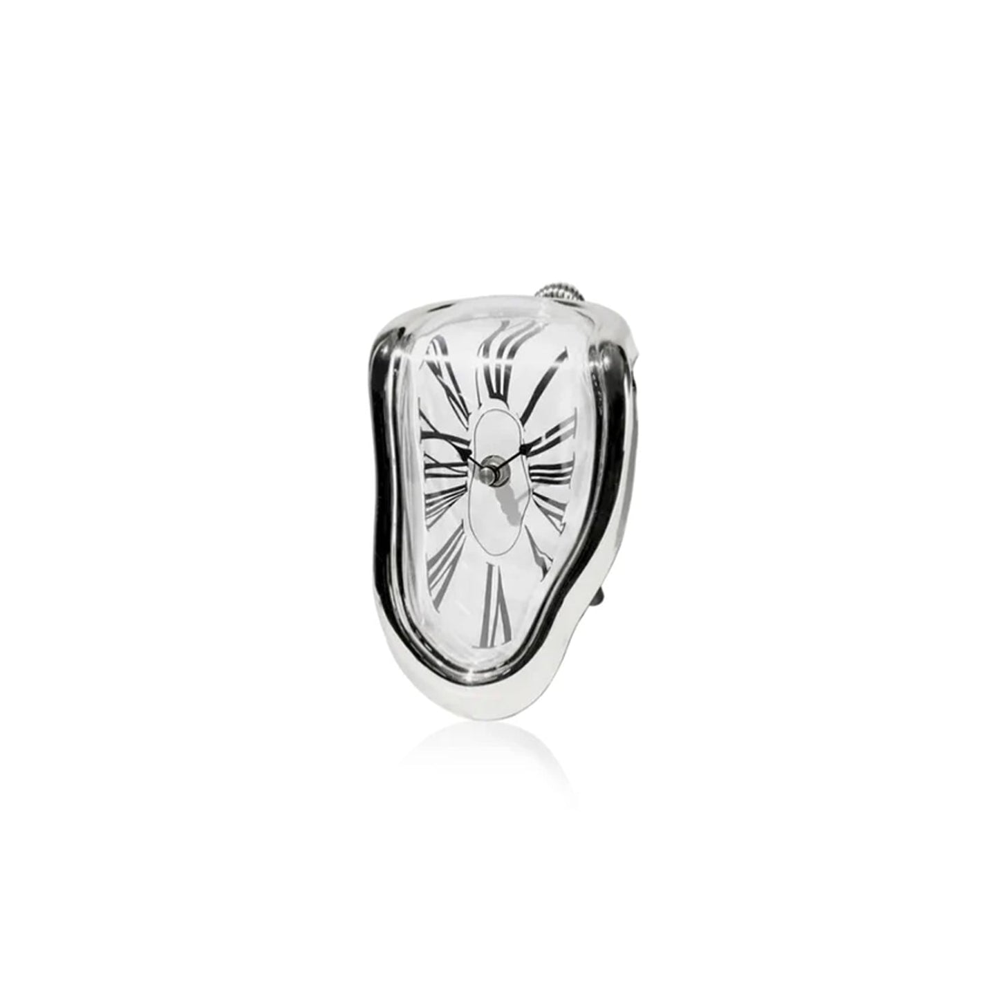 Horloge Design Silencieuse Effet Fondant pour Intérieur Moderne