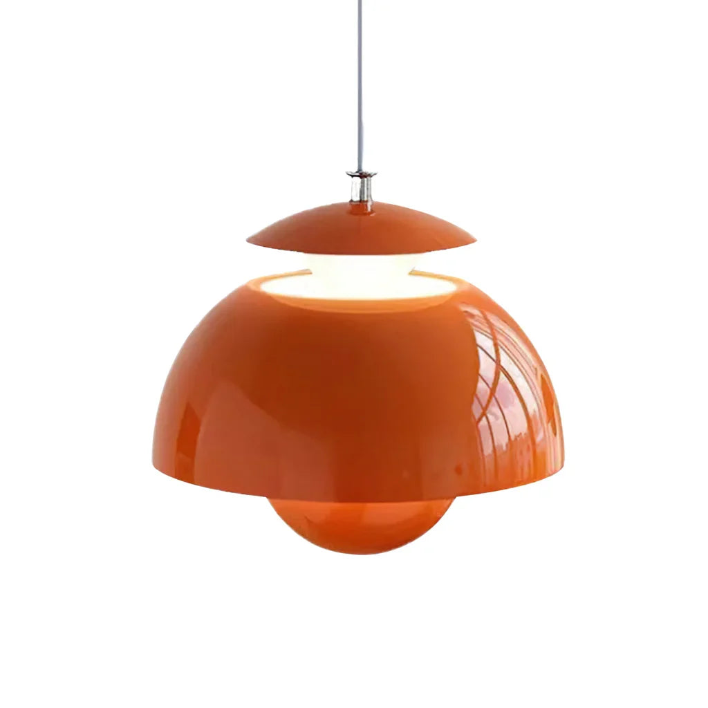 Suspension Métallique Sphérique Ymir – Élégance Nordique au Design Artistique