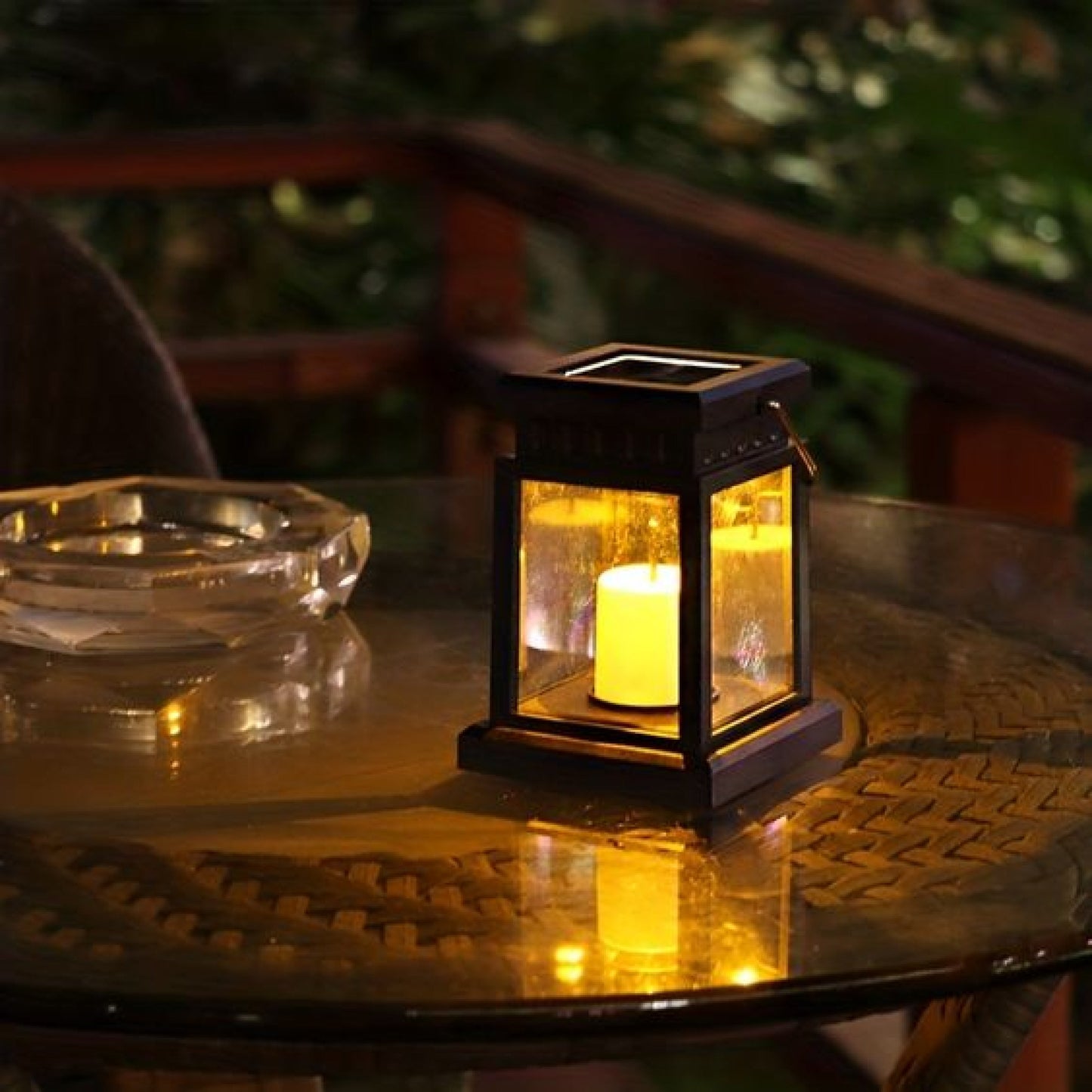 Lanterne Solaire LED Extérieure – Style Rétro, Résistante IP55
