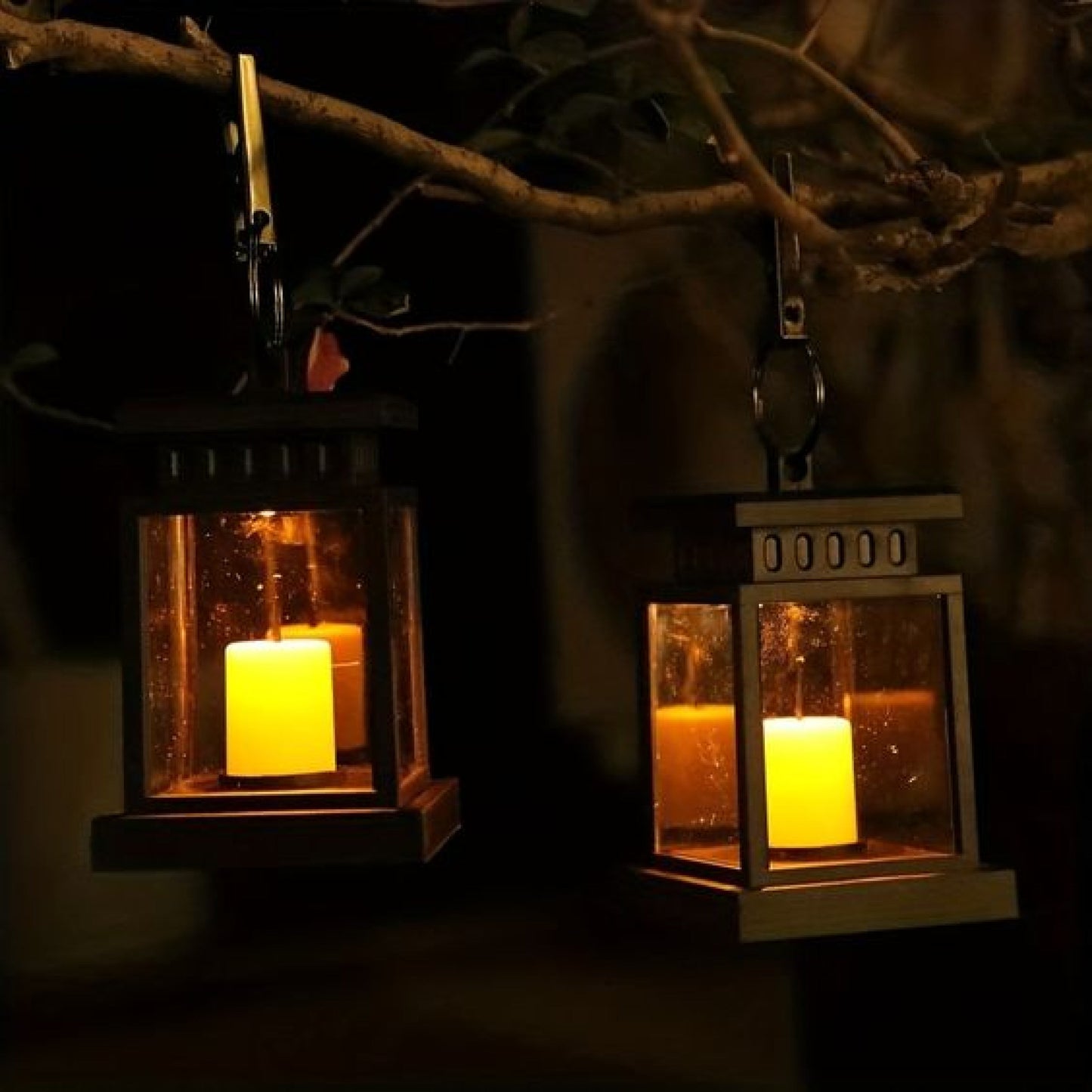 Lanterne Solaire LED Extérieure – Style Rétro, Résistante IP55