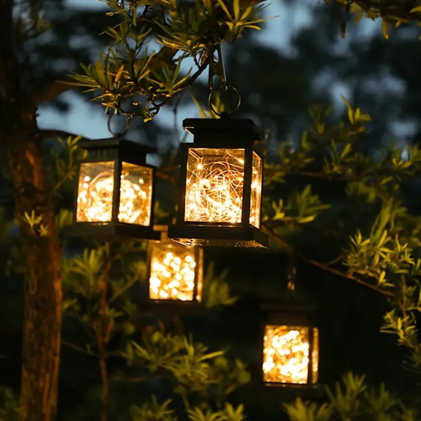 Lanterne Solaire LED Extérieure – Style Rétro, Résistante IP55