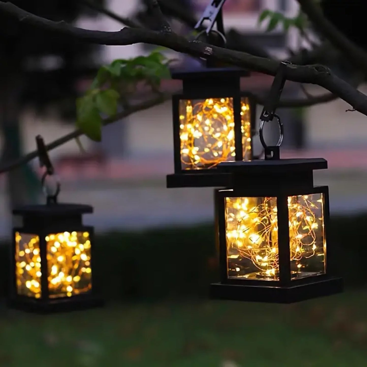 Lanterne Solaire LED Extérieure – Style Rétro, Résistante IP55