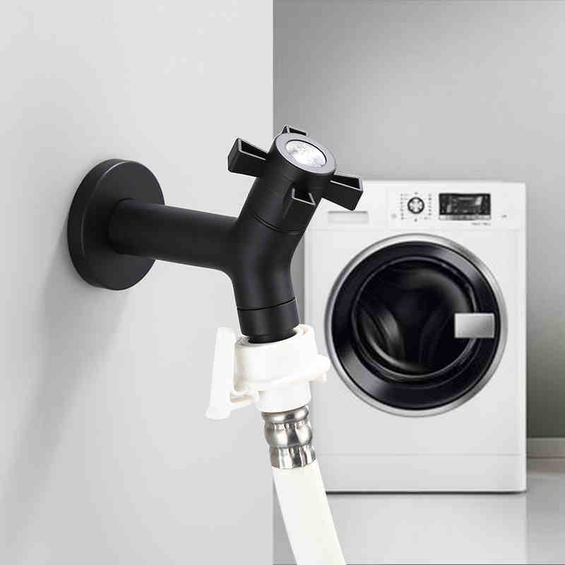 Robinet Mural Extérieur Inox 304 Noir