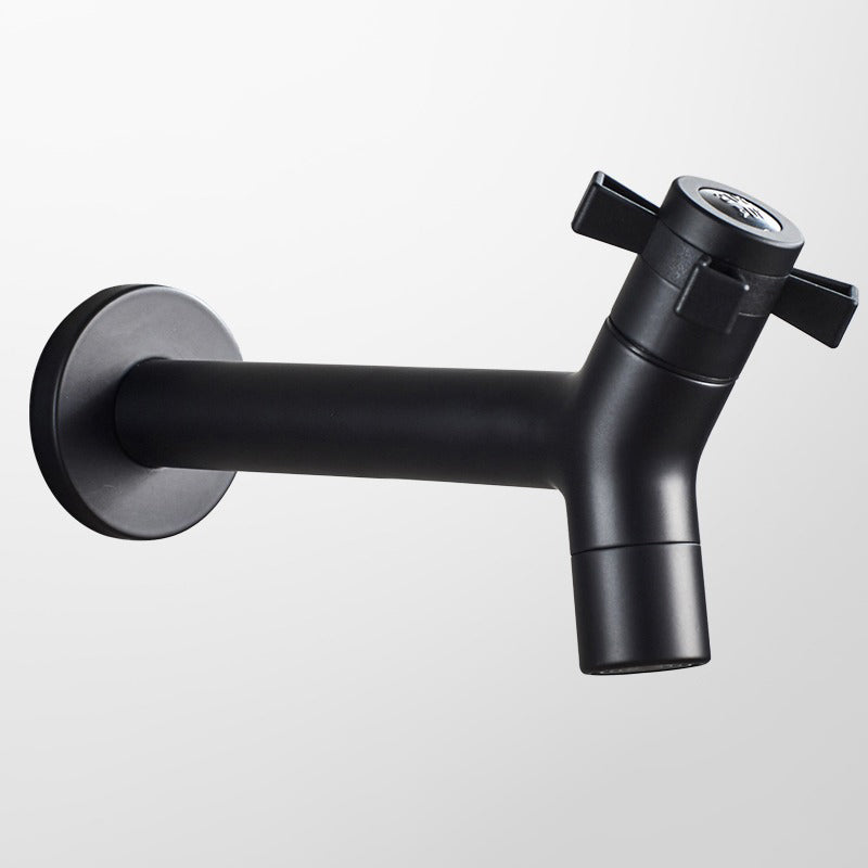 Robinet Mural Extérieur Inox 304 Noir