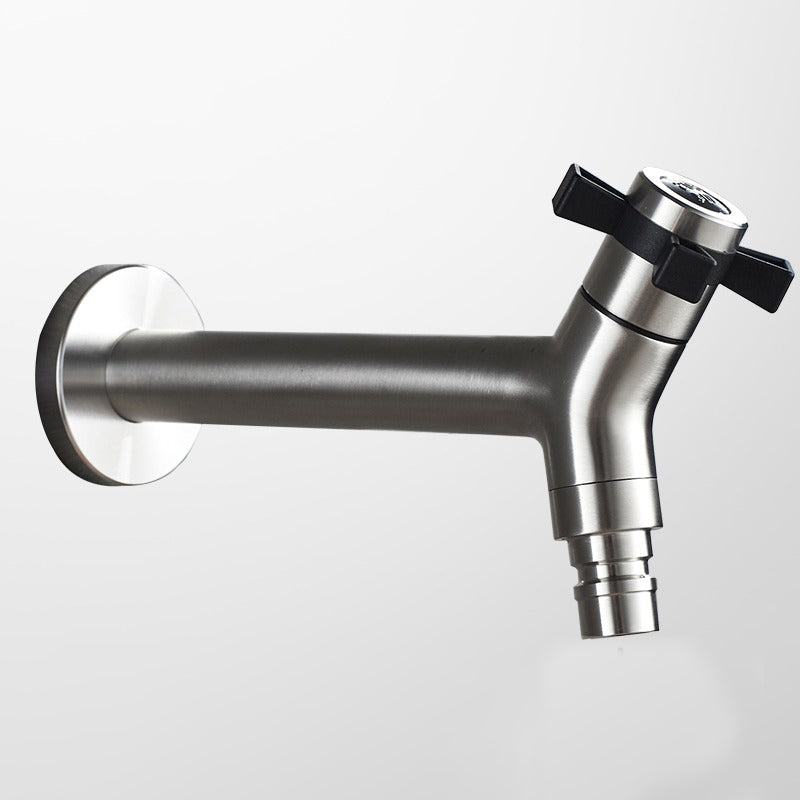 Robinet Mural Extérieur Inox 304 Noir