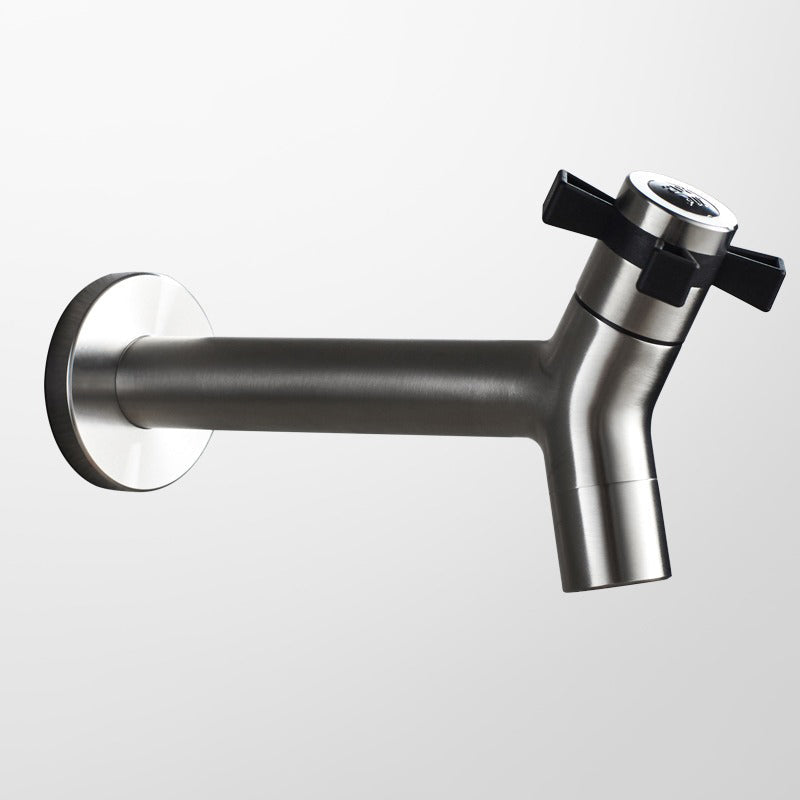 Robinet Mural Extérieur Inox 304 Noir