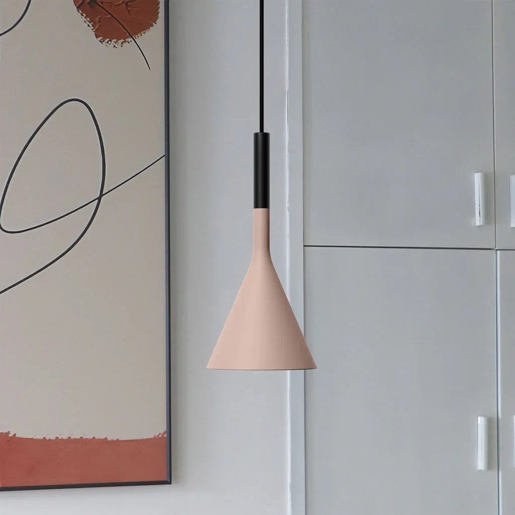 Suspension Laval – Élégance Industrielle en Ciment pour un Intérieur Tendance