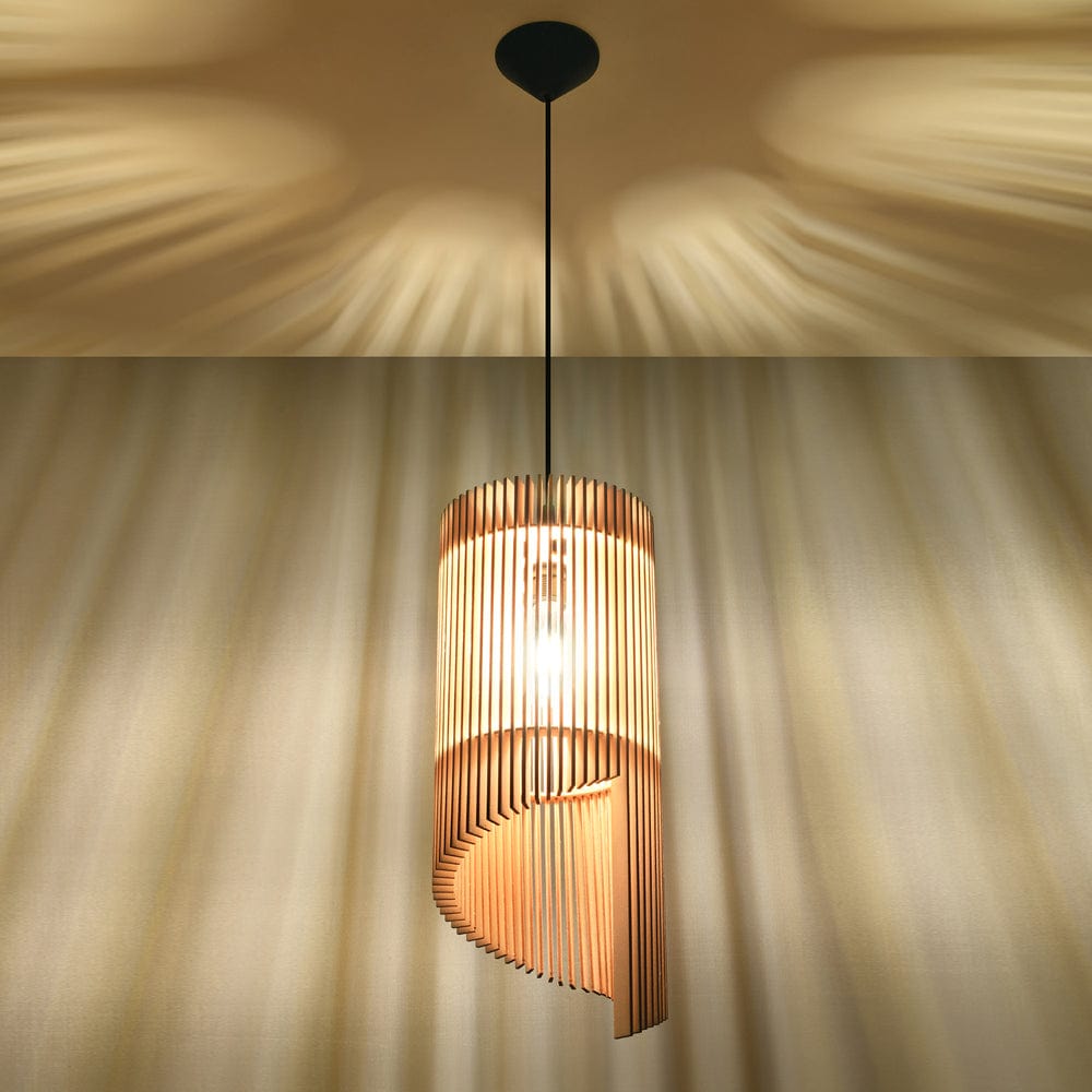 Suspension Bois Massif Design Scandinave