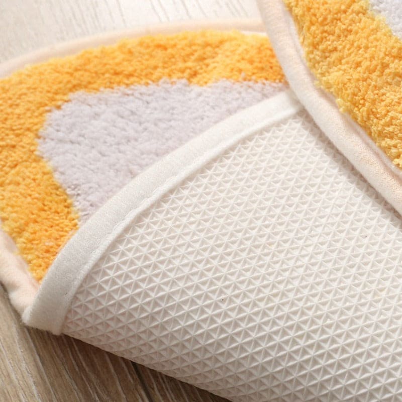Tapis de bain antidérapant en forme de tête de chat – Doux, kawaii et absorbant