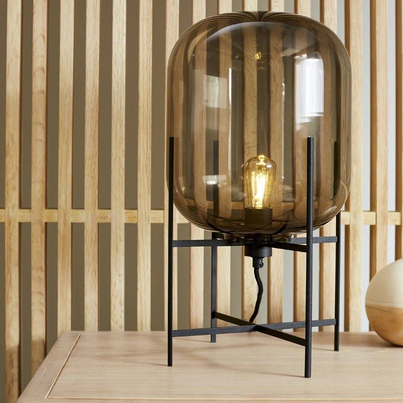 Lampe en Verre – Lampe de Table ou Lampadaire